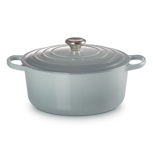 Le Creuset Cast Iron Round Casserole 28cm - Sea Salt